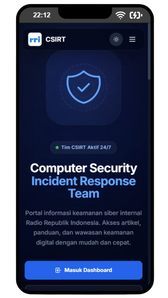 CSIRT Mobile App